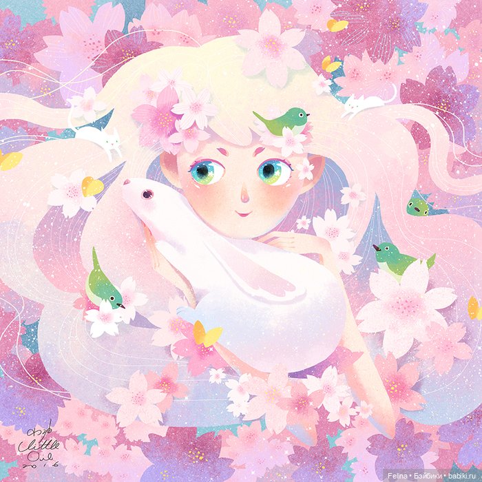 Little Oil Art. Волшебные иллюстрации