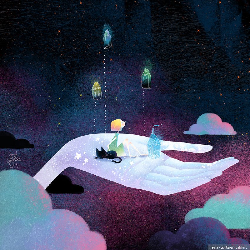 Little Oil Art. Волшебные иллюстрации