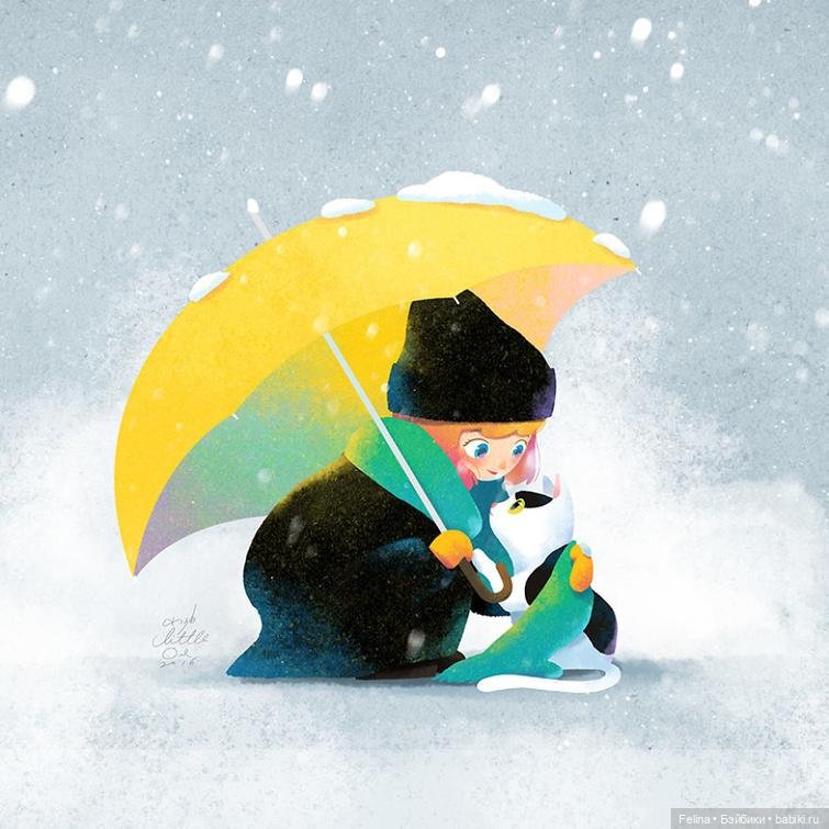 Little Oil Art. Волшебные иллюстрации