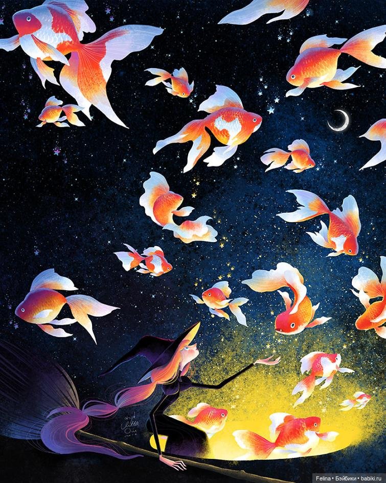 Little Oil Art. Волшебные иллюстрации