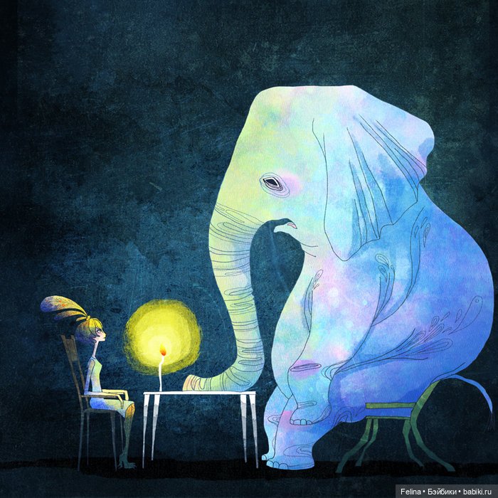 Little Oil Art. Волшебные иллюстрации