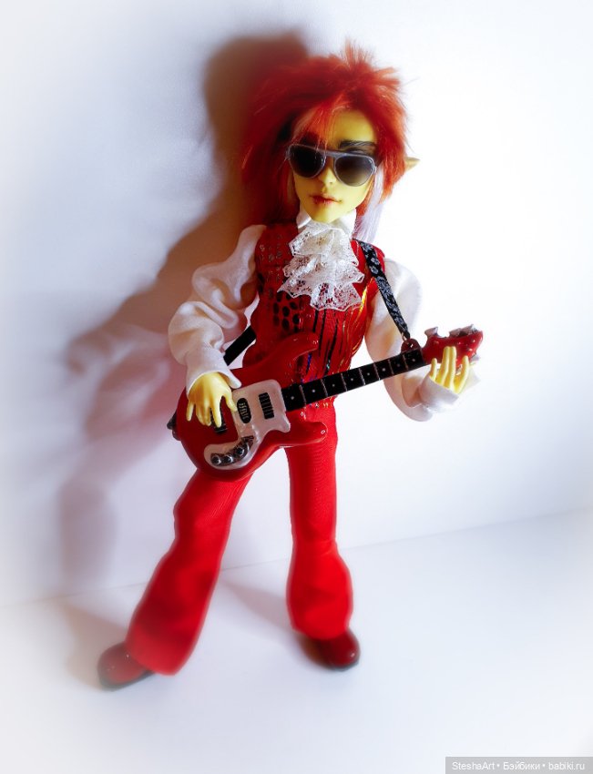 Девиду Боуи посвящается. Мой новый ООАК (фото 6)