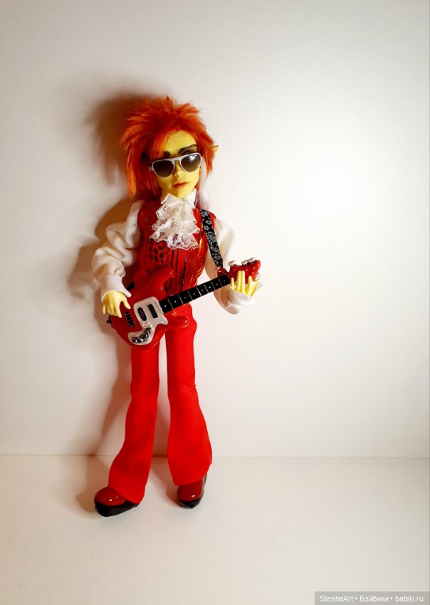 Девиду Боуи посвящается. Мой новый ООАК (фото 5)