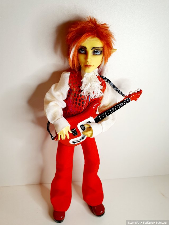 Девиду Боуи посвящается. Мой новый ООАК (фото 7)