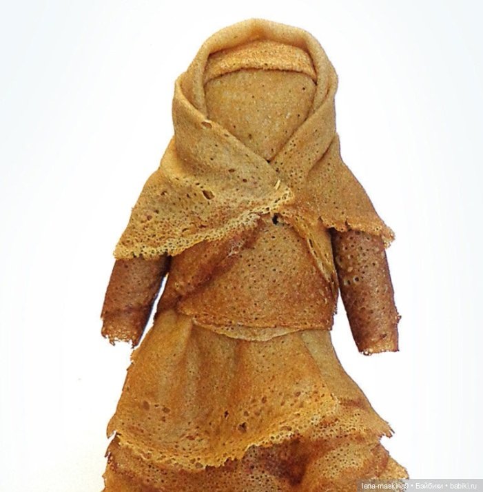 Кукла из блинов на Масленицу своими руками: идеи оформления и фото (фото 5)