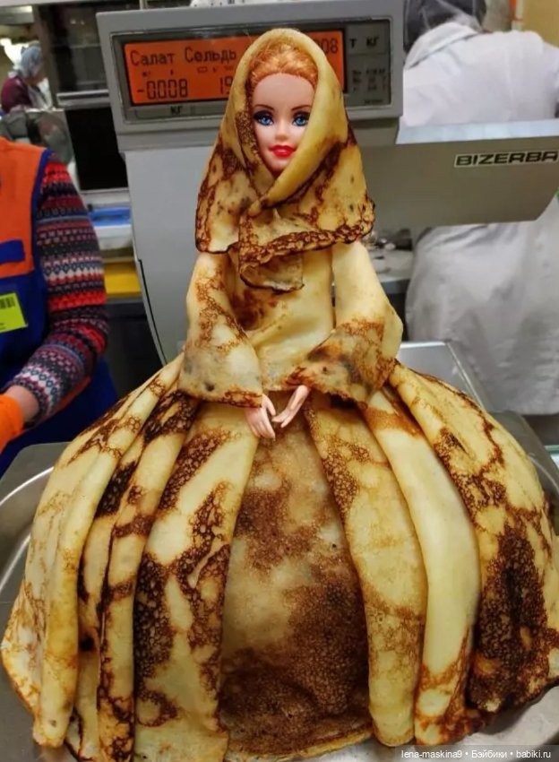 Кукла из блинов на Масленицу своими руками: идеи оформления и фото (фото 10)