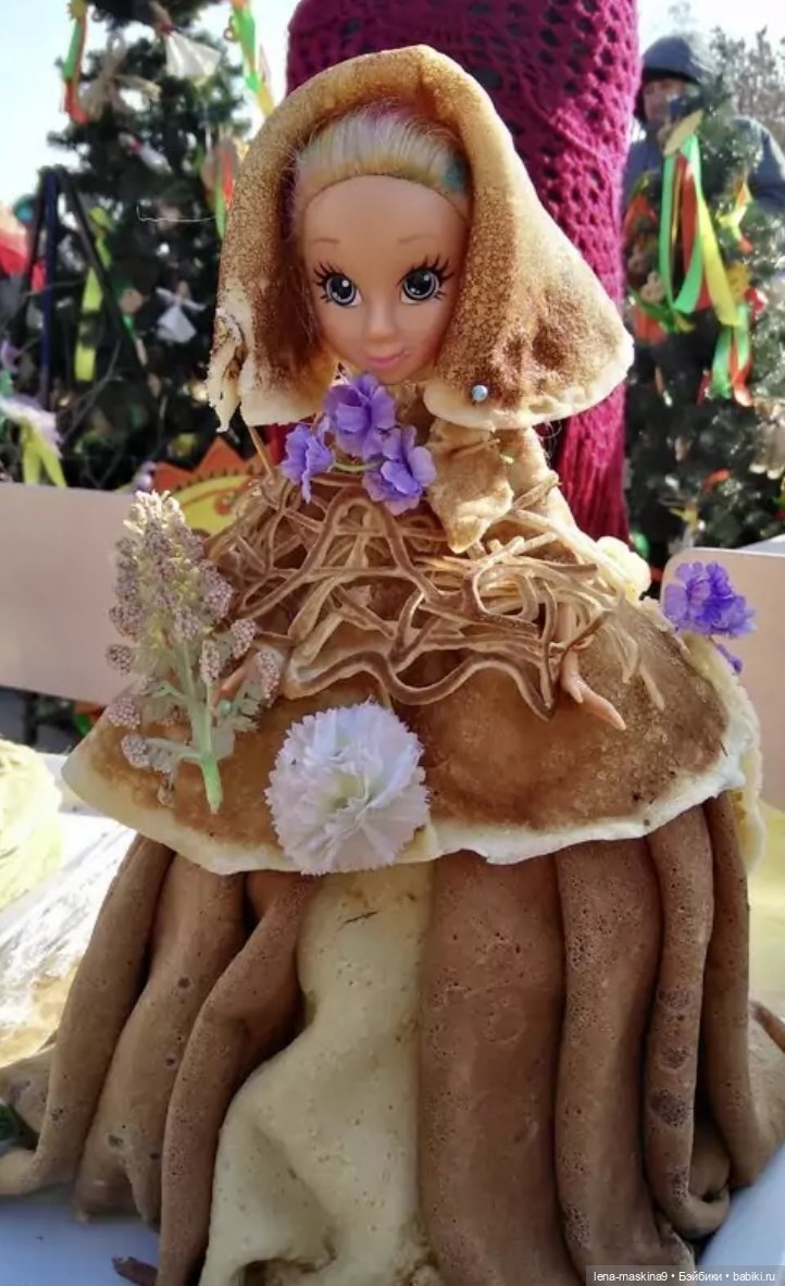 Кукла из блинов на Масленицу своими руками: идеи оформления и фото