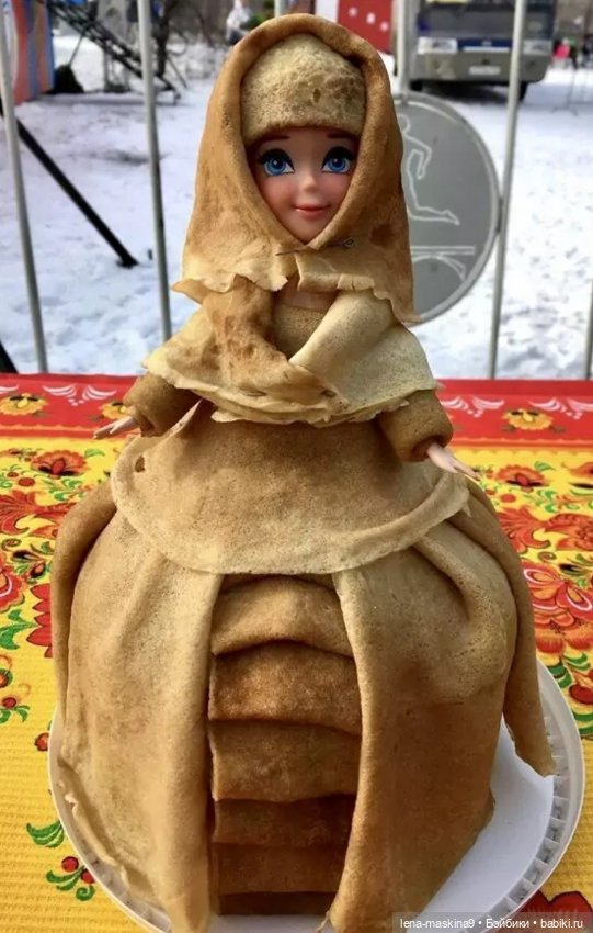 Кукла из блинов на Масленицу своими руками: идеи оформления и фото