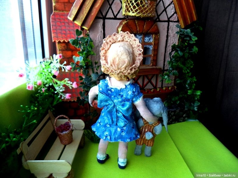 Про новые работы — Ватные игрушки на елку: ретро (фото 5)