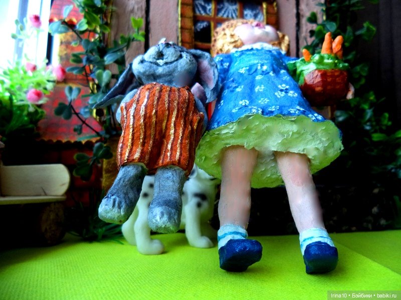 Про новые работы — Ватные игрушки на елку: ретро (фото 10)