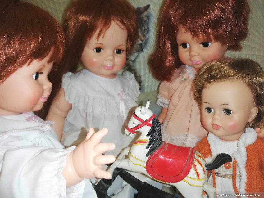 Тройняшки Крисси. Механизм растущие волосы (фото 2)