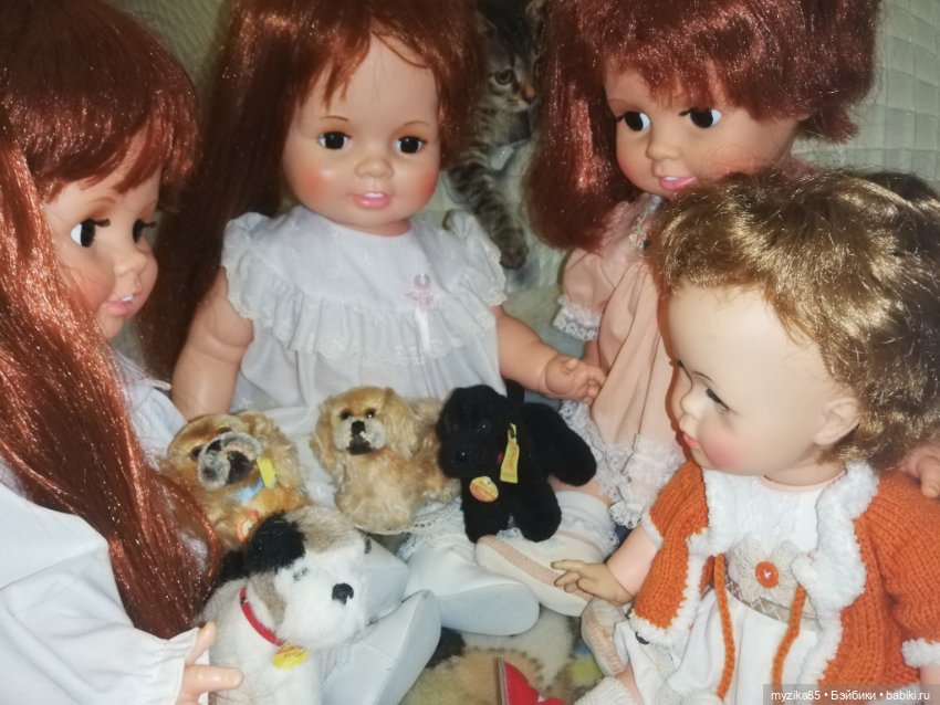 Тройняшки Крисси. Механизм растущие волосы