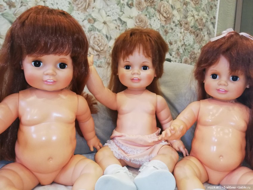 Тройняшки Крисси. Механизм растущие волосы