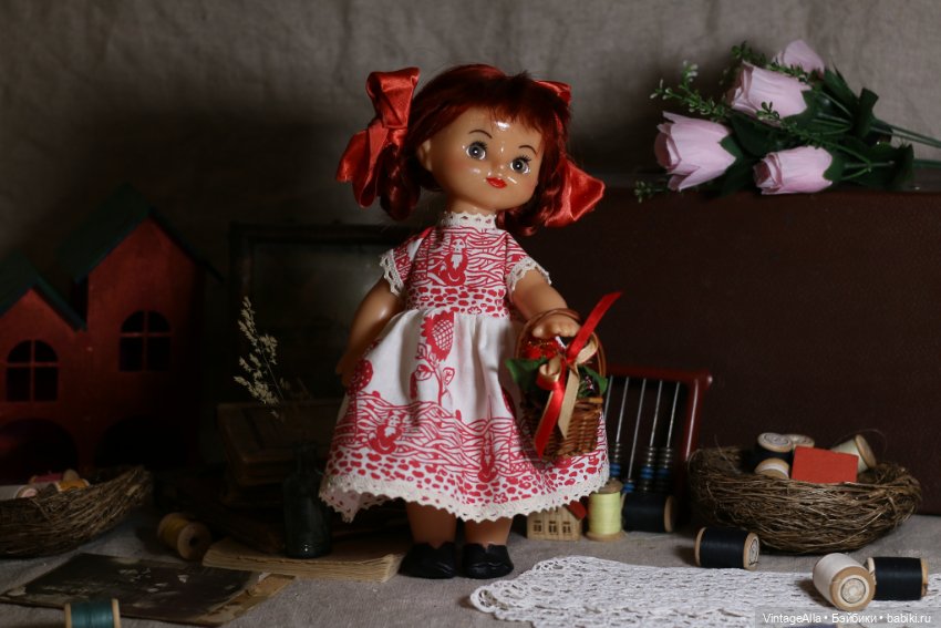 Малиновое настроение — Советские винтажные куклы (СССР): Ленигрушка