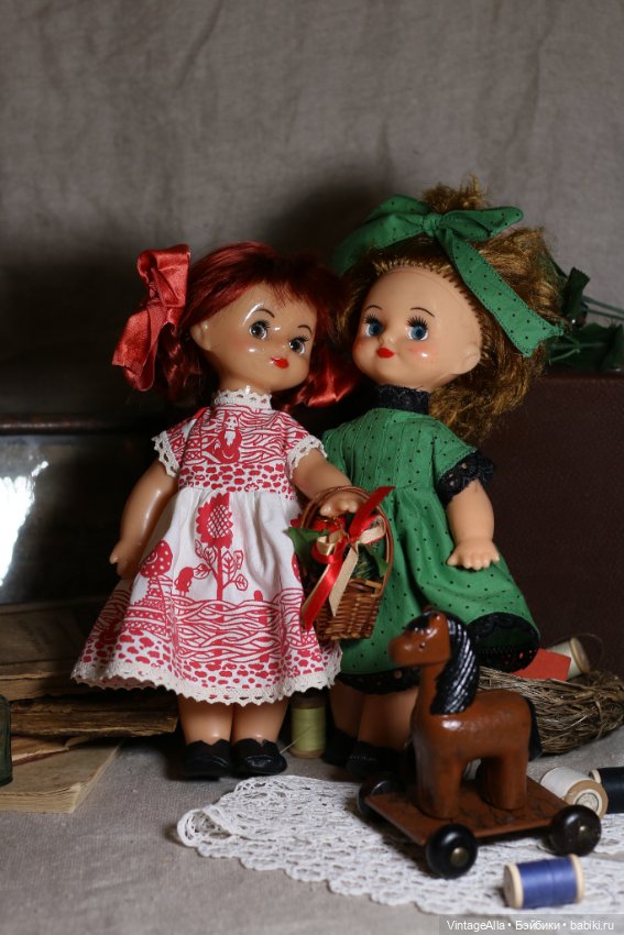 Малиновое настроение — Советские винтажные куклы (СССР): Ленигрушка