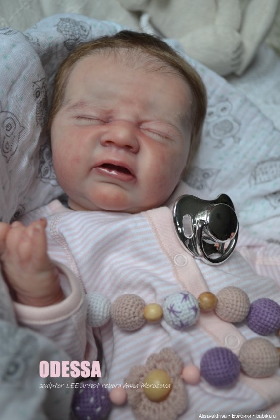 Малышка Одесса. Кукла реборн Анны Морозовойю (фото 3)