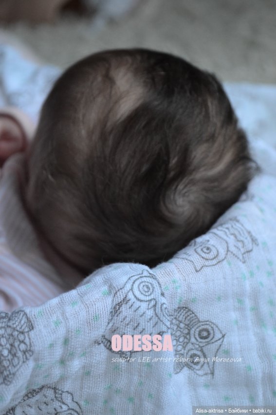 Малышка Одесса. Кукла реборн Анны Морозовойю