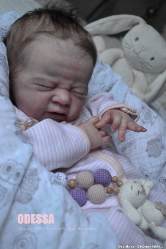 Малышка Одесса. Кукла реборн Анны Морозовойю