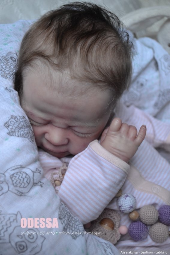 Малышка Одесса. Кукла реборн Анны Морозовойю