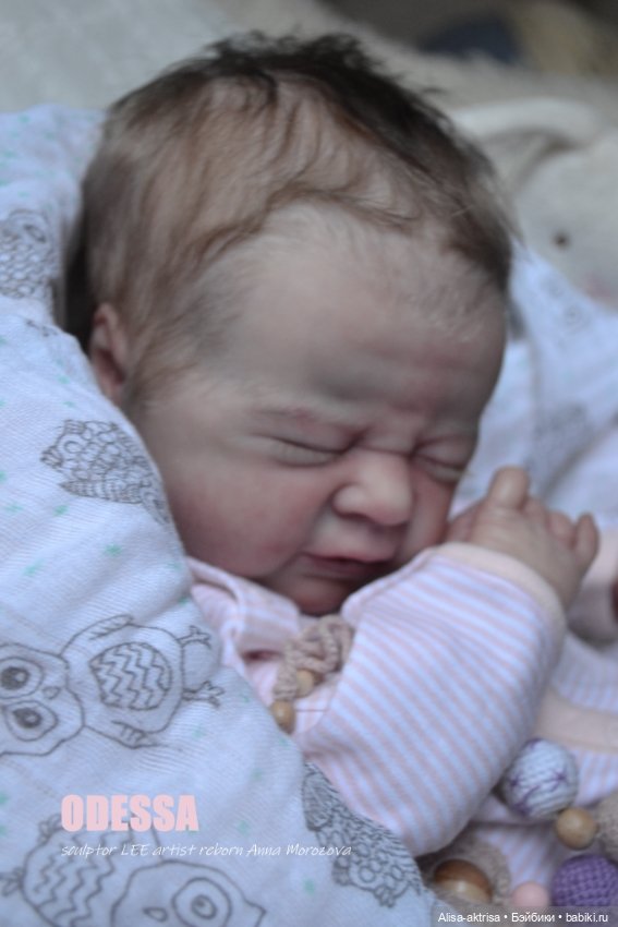 Малышка Одесса. Кукла реборн Анны Морозовойю