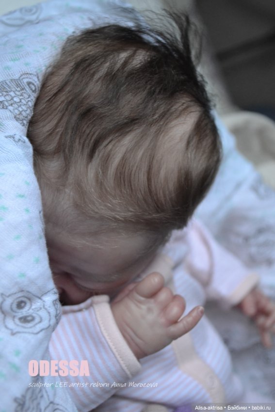 Малышка Одесса. Кукла реборн Анны Морозовойю
