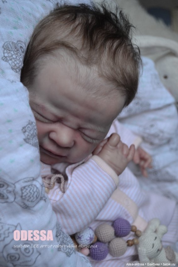 Малышка Одесса. Кукла реборн Анны Морозовойю
