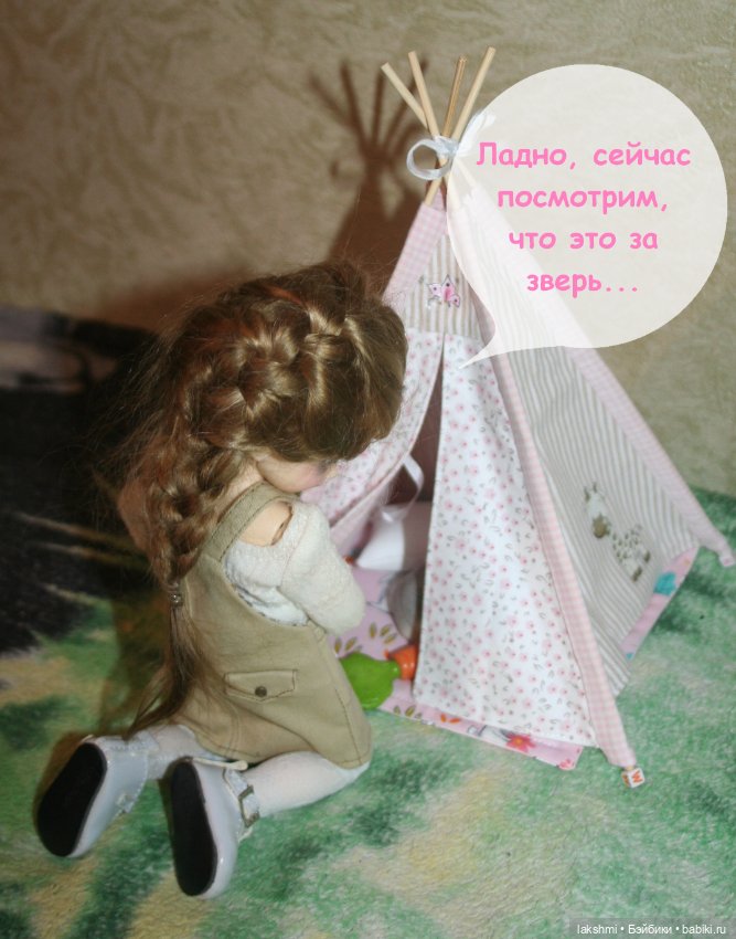 И снова игры с палаткой — Куклы Nikki Britt (Никки Бритт): авторские BJD (БЖД) (фото 6)