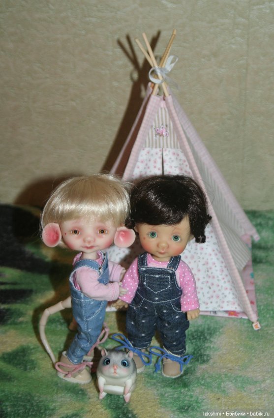 И снова игры с палаткой — Куклы Nikki Britt (Никки Бритт): авторские BJD (БЖД)