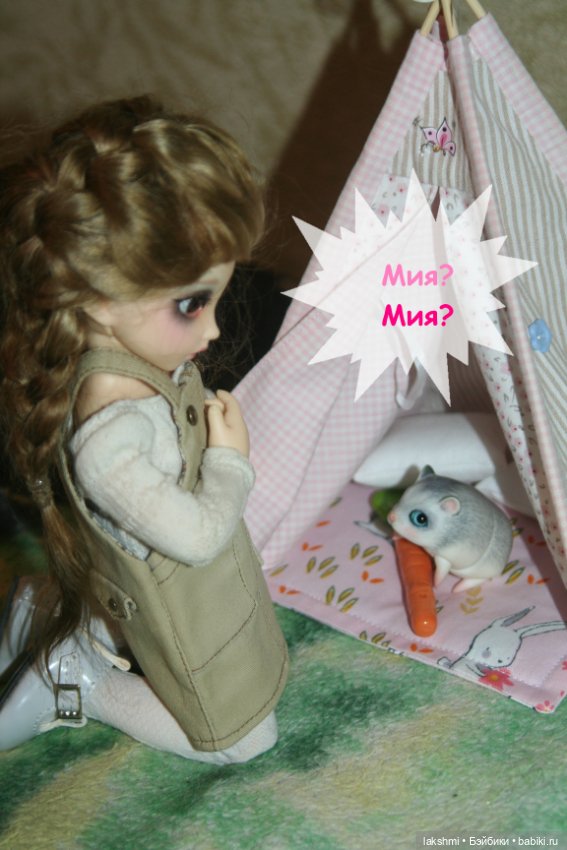 И снова игры с палаткой — Куклы Nikki Britt (Никки Бритт): авторские BJD (БЖД) (фото 8)