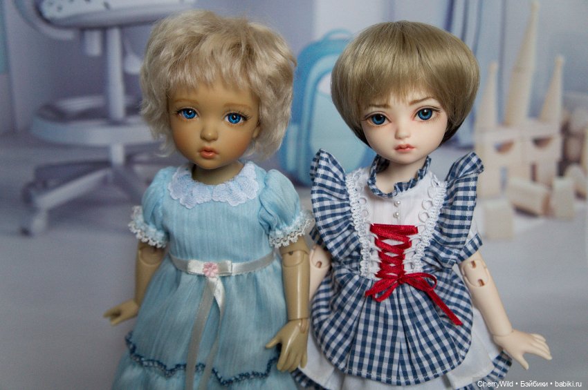 Этюд в голубых тонах — Куклы Iplehouse (Иплхаус): BJD (БЖД) (фото 9)