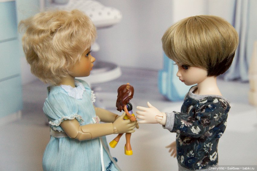 Этюд в голубых тонах — Куклы Iplehouse (Иплхаус): BJD (БЖД) (фото 5)
