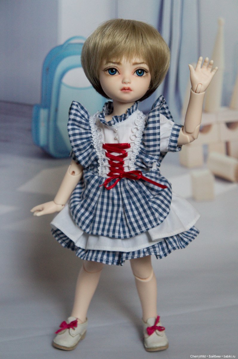 Этюд в голубых тонах — Куклы Iplehouse (Иплхаус): BJD (БЖД) (фото 8)