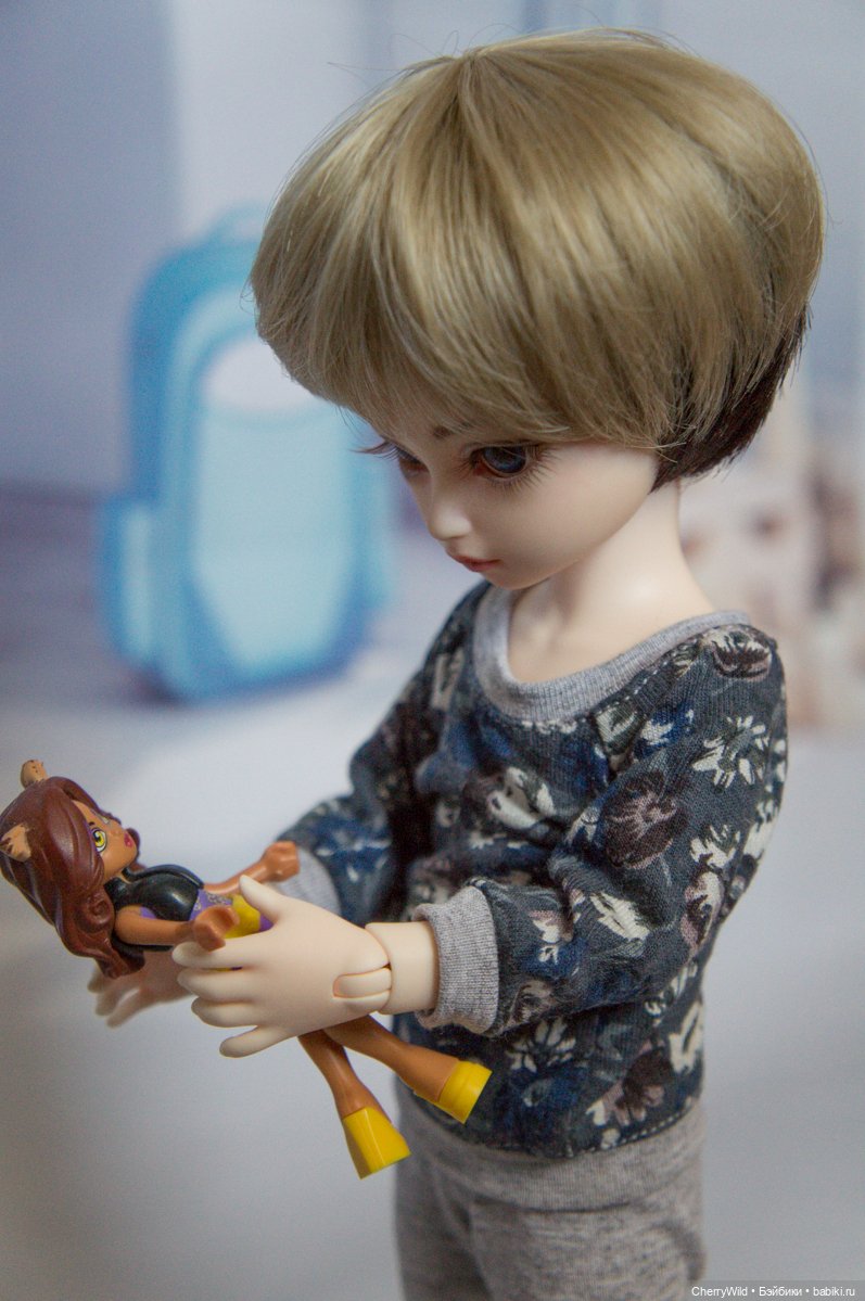 Этюд в голубых тонах — Куклы Iplehouse (Иплхаус): BJD (БЖД) (фото 6)