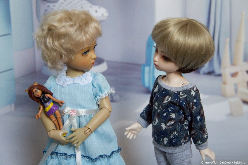 Этюд в голубых тонах — Куклы Iplehouse (Иплхаус): BJD (БЖД) (фото 4)