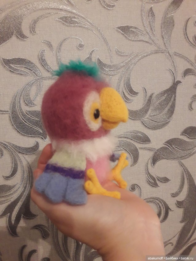 Игрушка из шерсти — Валяные игрушки из шерсти: сухое валяние (фото 6)