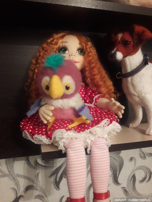 Игрушка из шерсти — Валяные игрушки из шерсти: сухое валяние (фото 8)