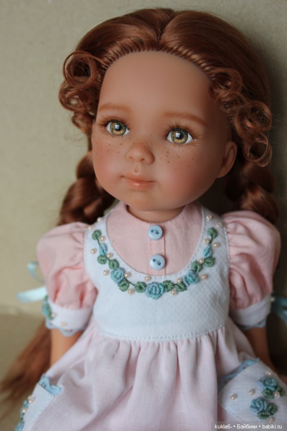 Кудряшка и Веснушка, ООАК кукол Карлотт Вестиды де Aзул