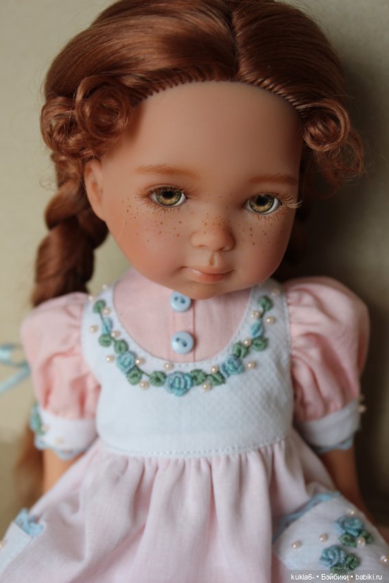 Кудряшка и Веснушка, ООАК кукол Карлотт Вестиды де Aзул