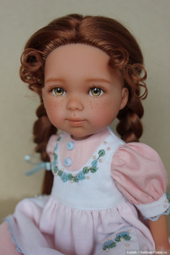 Кудряшка и Веснушка, ООАК кукол Карлотт Вестиды де Aзул