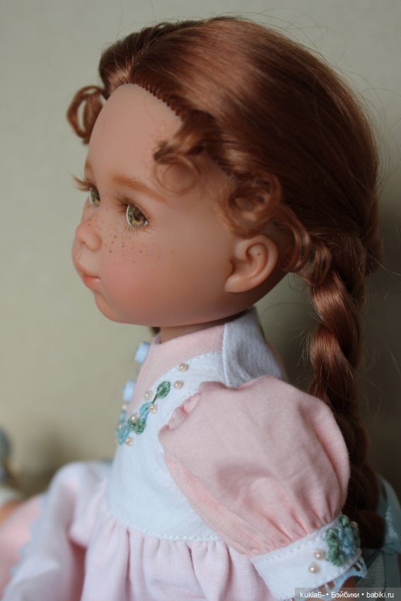 Кудряшка и Веснушка, ООАК кукол Карлотт Вестиды де Aзул