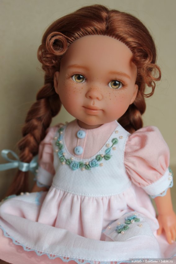 Кудряшка и Веснушка, ООАК кукол Карлотт Вестиды де Aзул