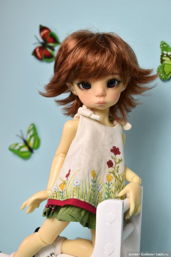 Мимимишный эльф, кукла Linda Macario (фото 6)