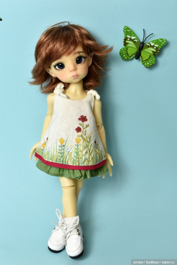 Мимимишный эльф, кукла Linda Macario (фото 9)