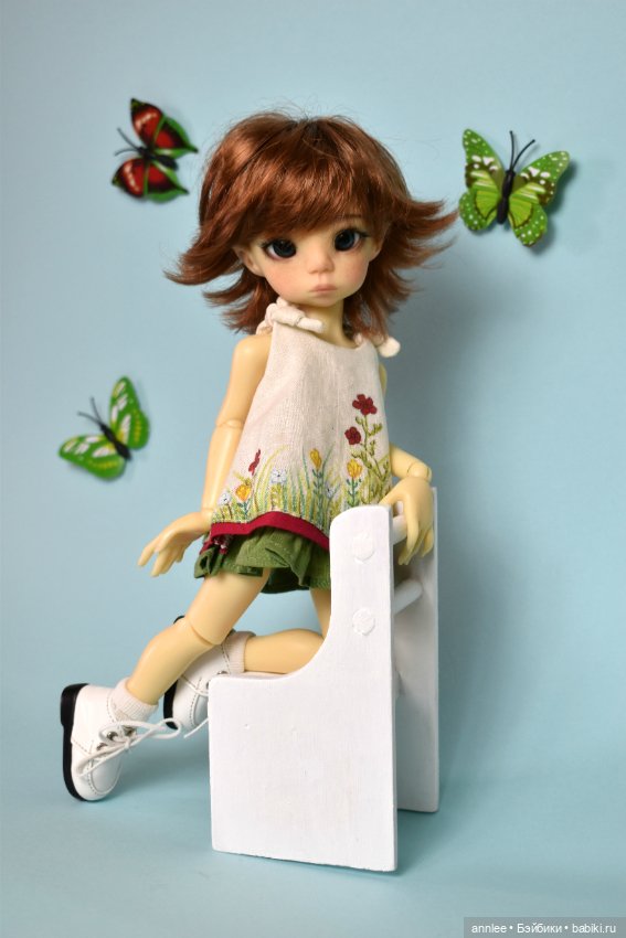 Мимимишный эльф, кукла Linda Macario (фото 5)