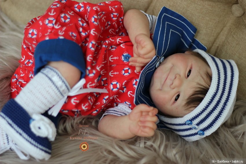 Малыш-морячок Джеймс — Молды и прототипы Реборн (Reborn): новинки (фото 5)