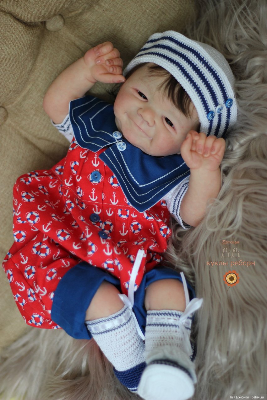 Малыш-морячок Джеймс — Молды и прототипы Реборн (Reborn): новинки (фото 8)