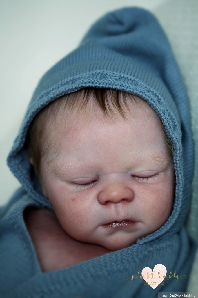 Realborn Michael asleep by Bountiful Baby, автор прототипа Jacqueline Kramer (фото 2)