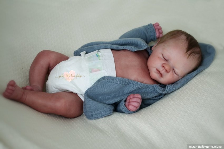 Realborn Michael asleep by Bountiful Baby, автор прототипа Jacqueline Kramer (фото 5)
