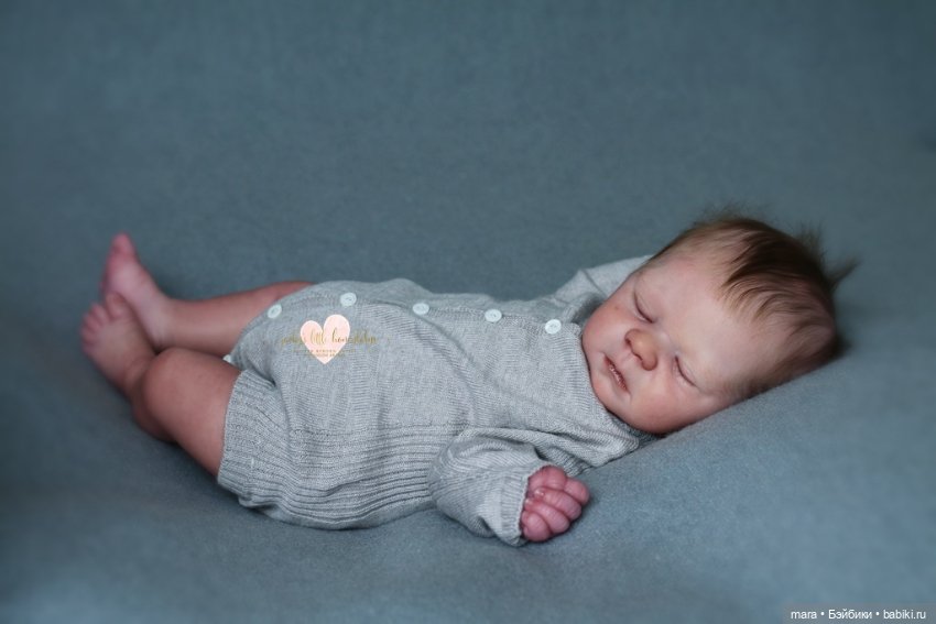 Realborn Michael asleep by Bountiful Baby, автор прототипа Jacqueline Kramer