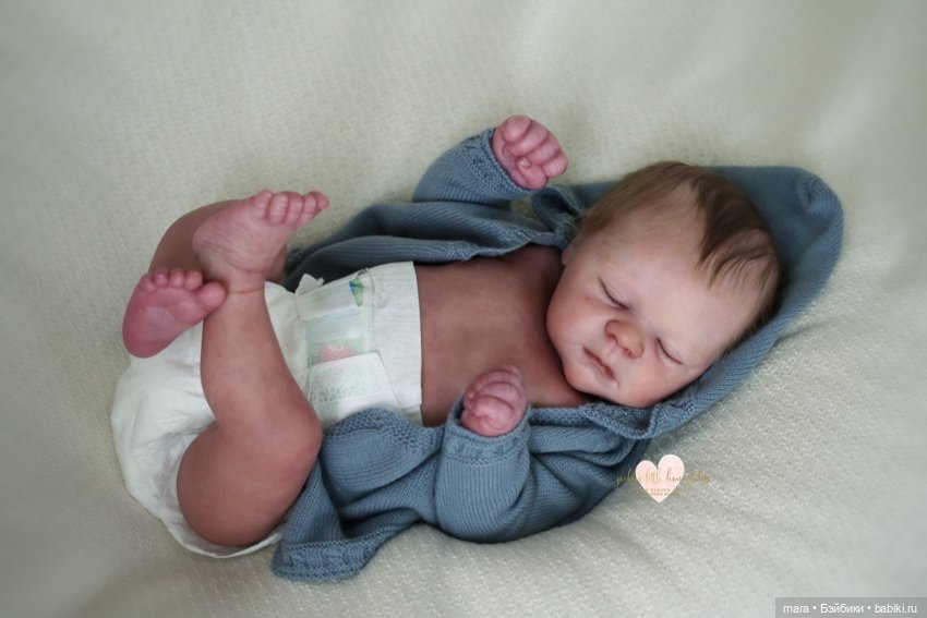 Realborn Michael asleep by Bountiful Baby, автор прототипа Jacqueline Kramer (фото 6)